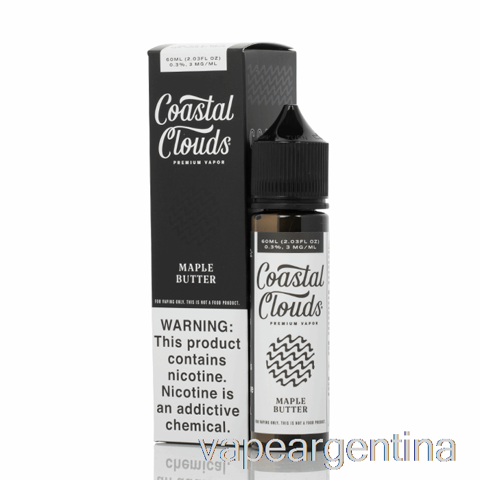 Mantequilla De Arce - Nubes Costeras Co. - 60ml 0mg Vape Descartable